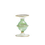 F2023 5.5'' H Glass Tabletop Candlestick