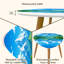 Ensemble de 2 tables basses gigognes Triangle