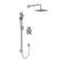 Venty 1/2" Thermostatic & Pressure Balance Shower System with up to 2 Functions featuring RioWise Valve Technology