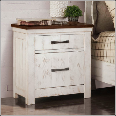 Table de chevet transitionnelle Plank Design