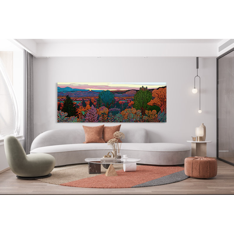 Terre moderne - 214, H 12 po x l 36 po