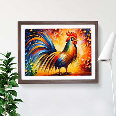 Rooster Vol.2 Abstract - Single Picture Frame Print