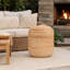 18'' Wide Round Pouf Ottoman