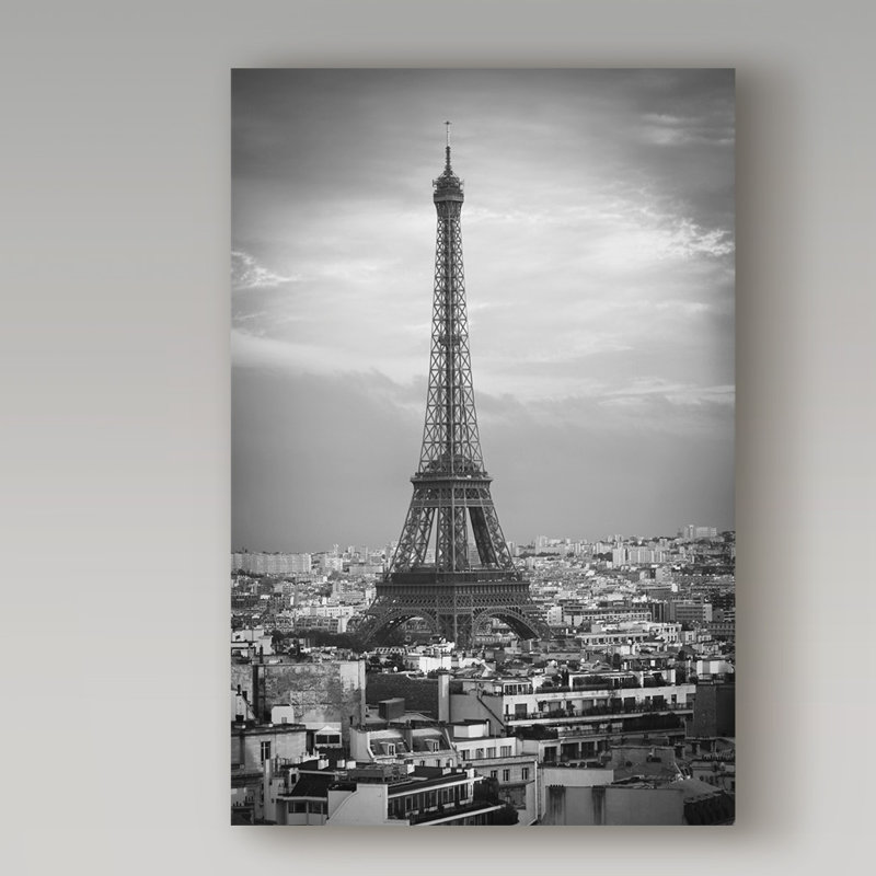 Avisha, Tour Eiffel 5, reproduction de photo sur toile tendue, H 47 po x l 30 po