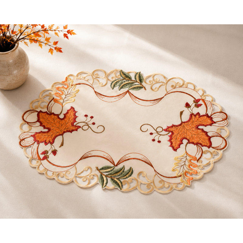 Napperon Falling Leaves 19 "