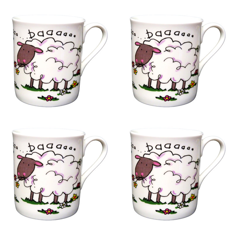 Baa Baa Sheep Evianna Bone China Mugs
