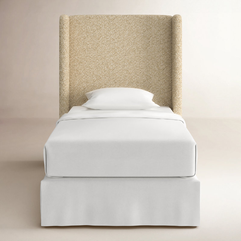 Wilburg Faine Headboard, Twin, Classic Buff Boucle