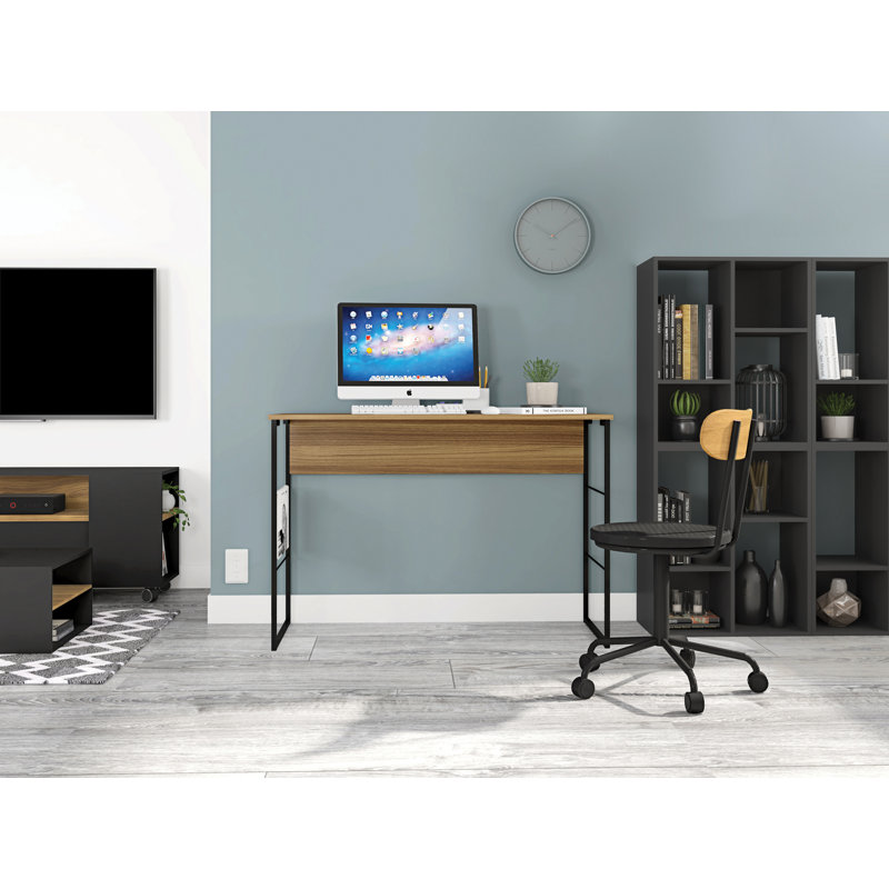 Bureau, Chêne / noir