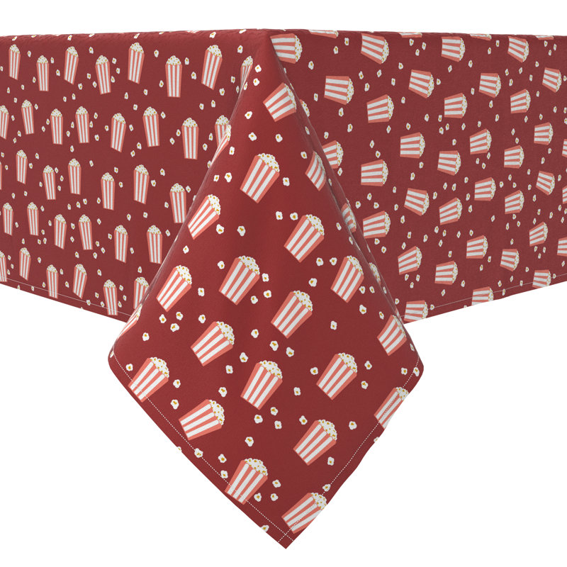 Rectangular Geometric Cotton Twill Table Runner