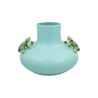Arte Bordallo Earthenware Table Vase