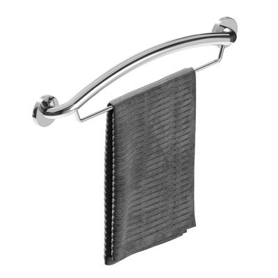 PLUS Porte-serviettes décoratif 27,5 po avec porte-serviettes (capacité de 500 lb)