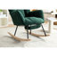 Chaise berçante confortable avec repose-pieds réglable, fabrication ergonomique de qualité qui améliore la posture-1192698387