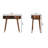 Koreyon Oval Solid Wood Writing Desk