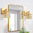 Dimmable Armed Wall Sconce
