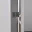 Porte de douche coulissante double de 56 à 60 po de largeur avec verre trempé de 1/4 po (6 mm), quincaillerie rouille, boîtier de conception américaine pour verre de salle de bain fini facile à installer et sécuritaire