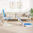 VOCIC Plastic / Acrylic Stackable Folding Chair