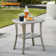 Ensemble de conversation modulaire en rotin avec coussins Emroy