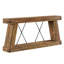 Table d'appoint Twotier, table d'entrée unique, console fonctionnelle
