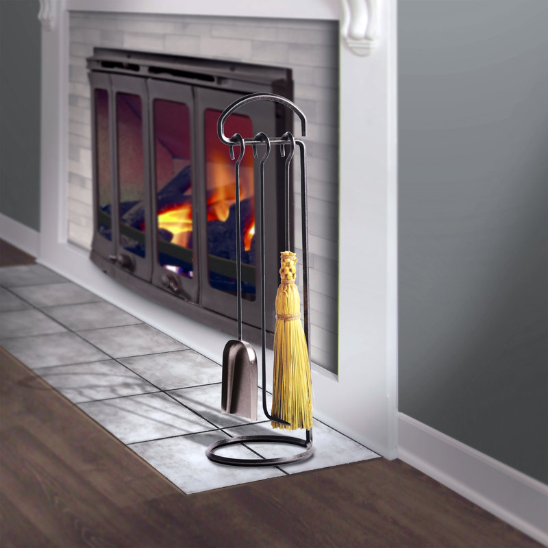 Country Home 3 Piece Fireplace Tool Set