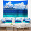 Tapisserie de plage bleu beauté seascape-28501943
