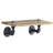 Cool Oak And Sandy Black Wall Hanging Shelf - Adds Personality To Your Room Enormous Storage Rack Enhances Organization