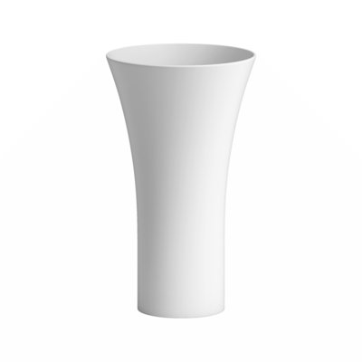 Wenty 20.27 " Solid Surface Circular Bathroom Sink