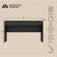 Bureau moderne 54 "avec 2 tiroirs Grace et noir-1502119238