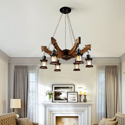 Aiert 6 - Light Dimmable Geometric Chandelier