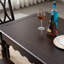 Ensembles de table de salle à manger en bois massif au design élégant.-109707383