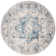 Christa Oriental Turquoise/Ivory Area Rug