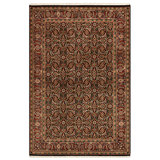 Hand Woven Silk and Wool Oriental Area Rug