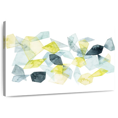 Abstrait de verre de mer Avery I