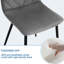 43.5cm H Velvet Upholstered Side Chair-1611941351