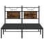 Bed Frame Without Mattress Engineered Wood-215817193-215817205