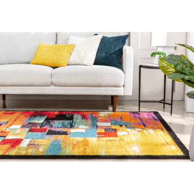 Tivoli Oriental Synthetic Area Rug