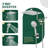 Adjustable 12" High Pressure Dual Shower Head with 12-Spray Handheld Shower-102030995