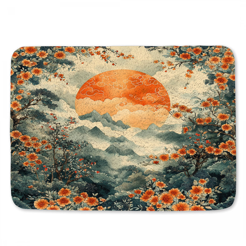 Tapis de bain Sunrise, L 24 po x l 17 po