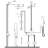 Solid Brass Thermostatic Shower System with 3 Body Sprays Jets and Handhel Shower (Valve Included)-69259176