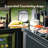 Akoah Outdoor Kitchen Modular Freestanding Corner Cabinet with Wheels