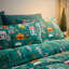 Christmas Festive Forest Reversible Duvet Cover Set-103844773