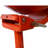 370W Portable Electric Concrete Mixer Cement Mixing Barrow Machine Mixing Mortar Handle With Wheel (4.6 Cu/Ft.)