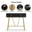 MDF Iron Writing Desk