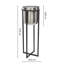 Metal Pot Planter-67148086-67148087