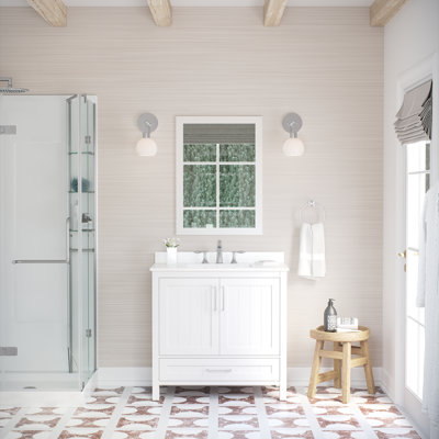 Ensemble de meuble-lavabo simple 35,98 "Kansas