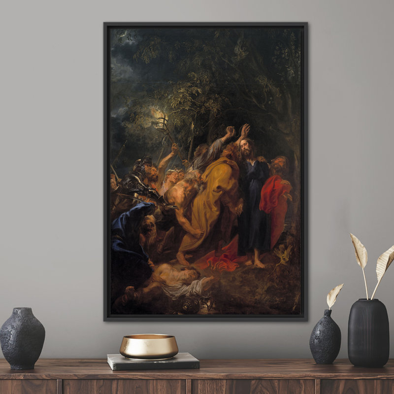 Print on Canvas, Black Floater Framed, 40 cm H x 60 cm W