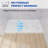 32x60 Inch White Rectangle Acrylic Shower Tray with Drain Right Stain Resistant Leakproof Base for Household Bath-130072414
