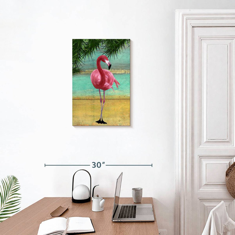 Brampt Flamingo Frame I, 24" H x 16" W