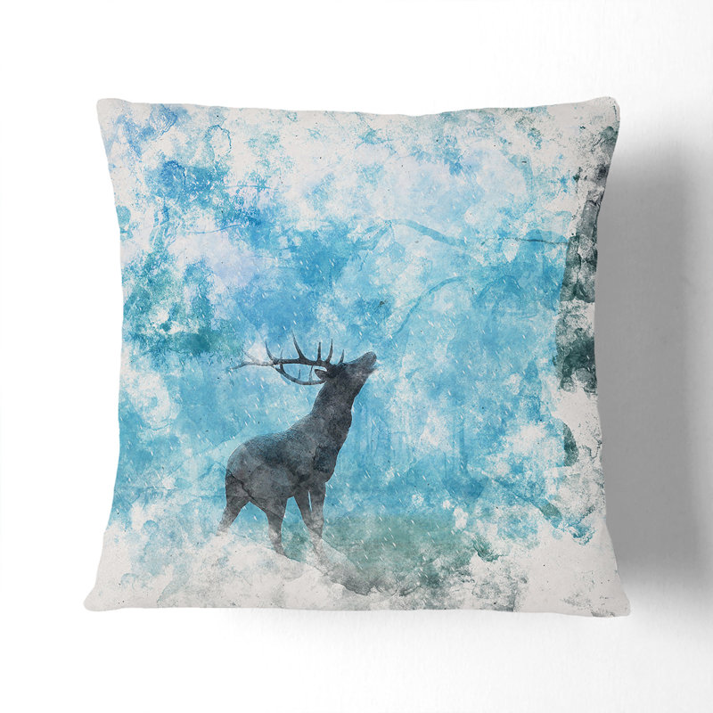 Square Throw Cushion, 55cm H x 55cm W x 20cm D