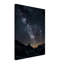 Impression de montagnes Astro - Art mural de paysage de montagne cosmique - œuvre d'art sur toile montagne galaxie - nuit étoilée scène de la nature affiche - décor de paysage de science-fiction surréel - impression de décoration murale moderne céleste-81778223-81778227