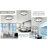 Daeron 20'' Flush Mount Ceiling Fan with LED Lights and Remote & APP Control